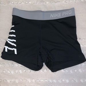Black Nike Pro Shorts